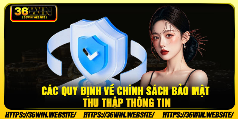 Các quy định về chính sách bảo mật thu thập thông tin