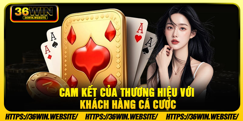 Cam kết của thương hiệu với khách hàng cá cược